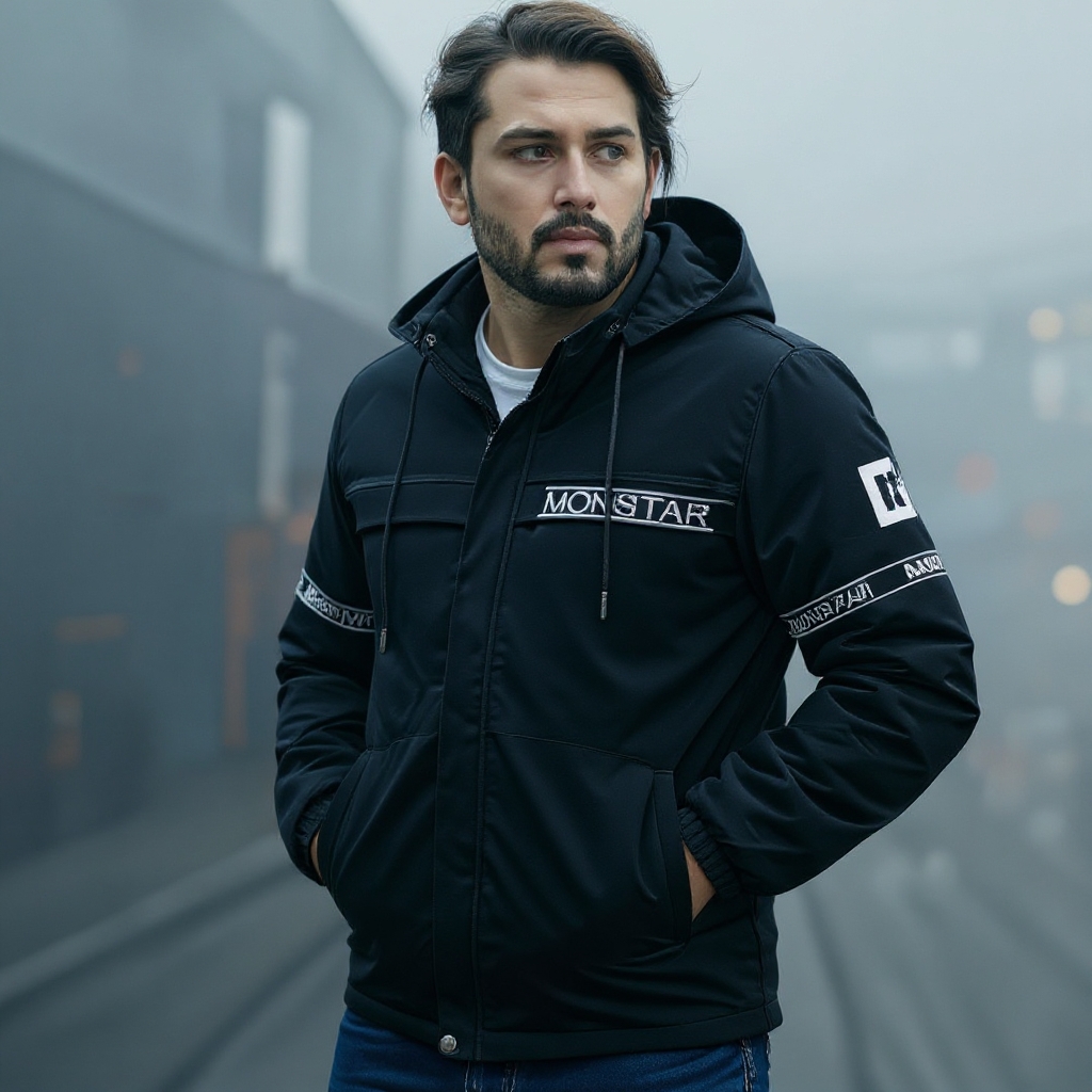 Monstar jacket code 2520 Black – Trust Shop