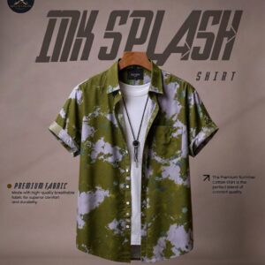 CHINA MICRO SHIRT 111 OLIVE